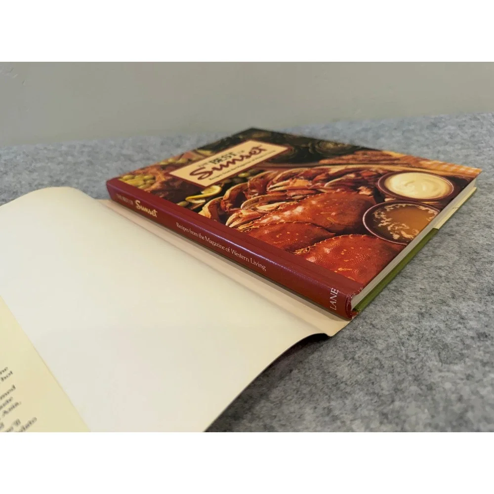 The Best of Sunset Cookbook 1987 - Hardcover